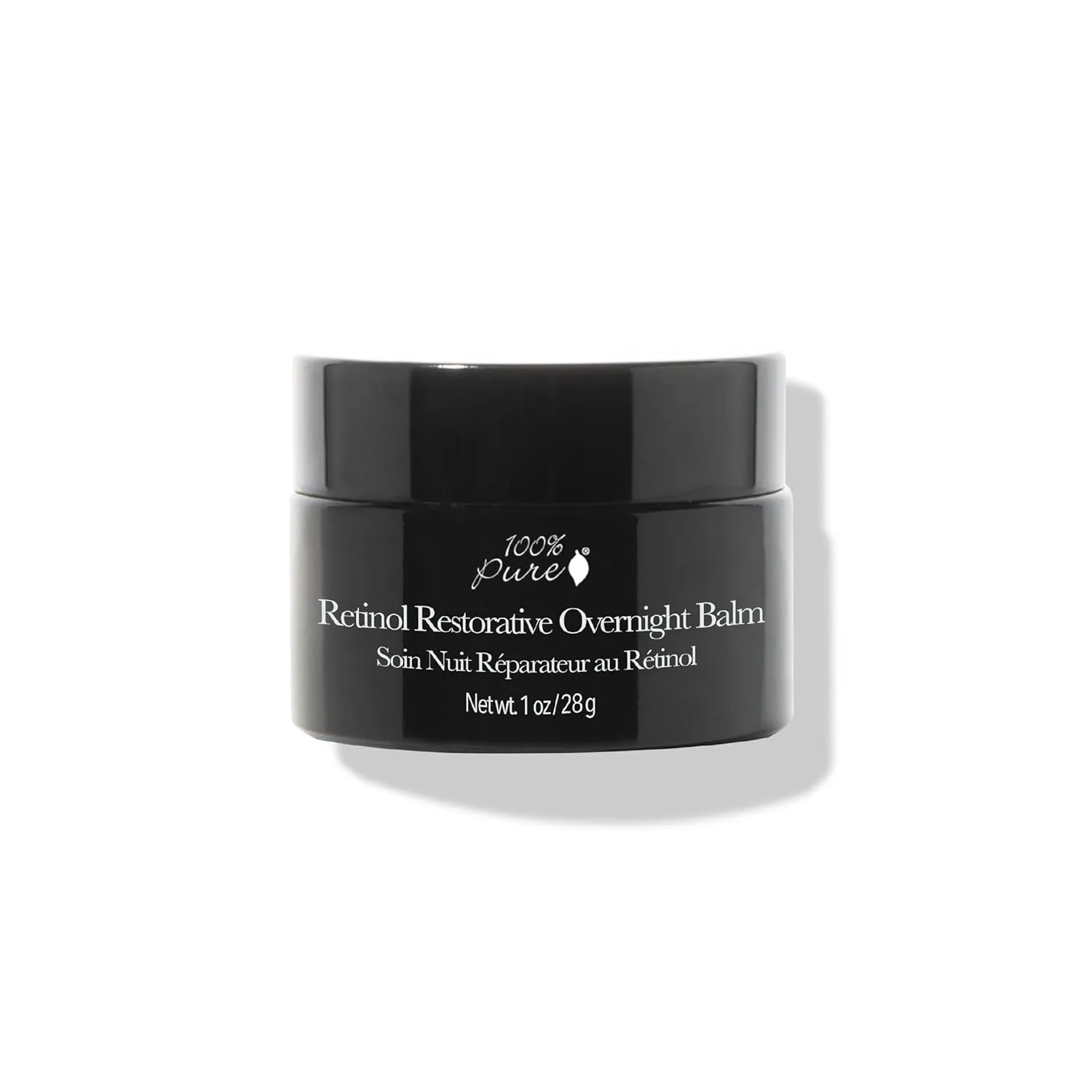 100% PURE Retinol Restorative Balm Potent Anti-Aging Facial Night Cream - Quench Thirsty Dry Skin Overnight Moisturizing Face Hydration & Skincare for Baby Soft, Even Skin Tone - Vegan - 1 oz