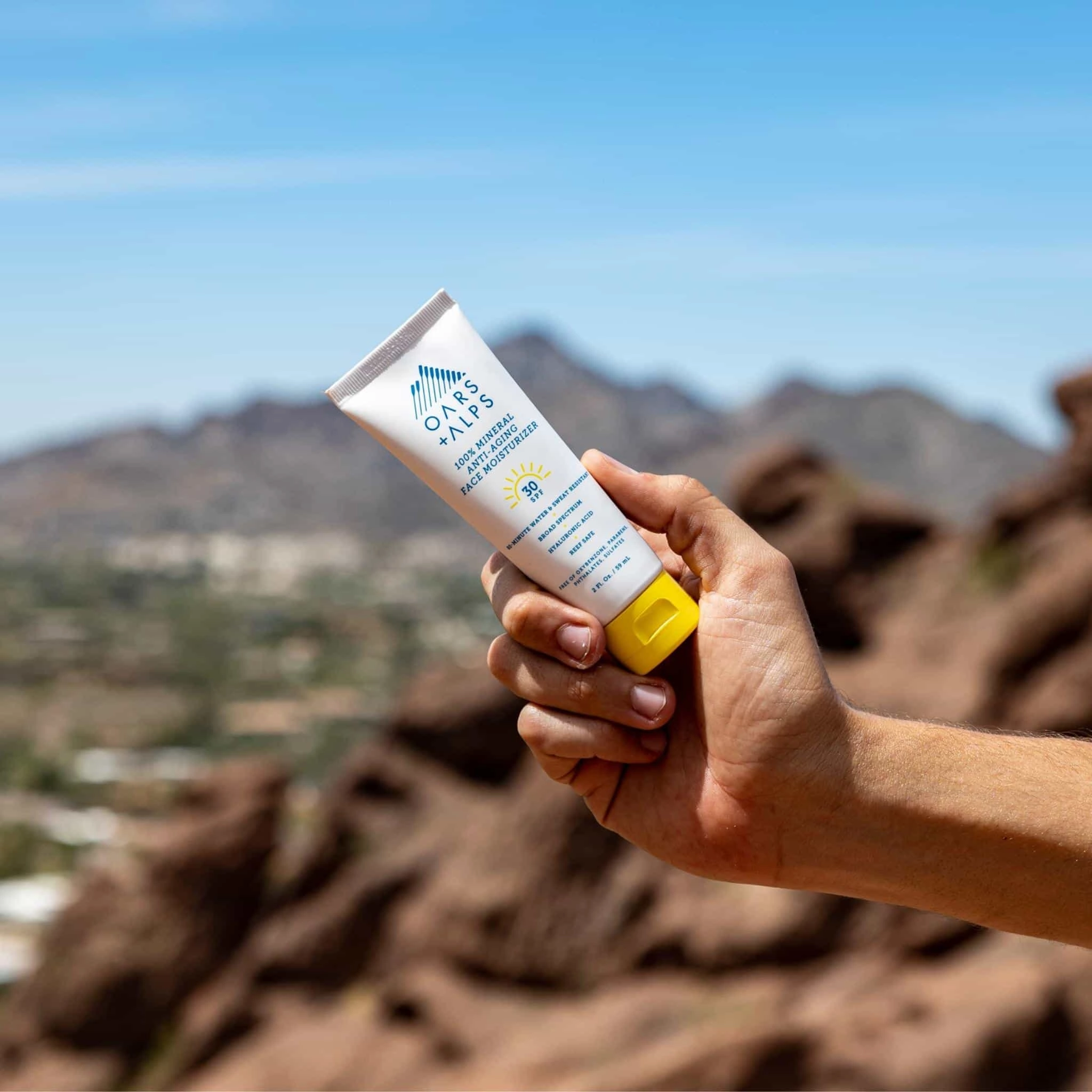 100% Mineral Anti-Aging Face Moisturizer with SPF 30 From Oars   Alps