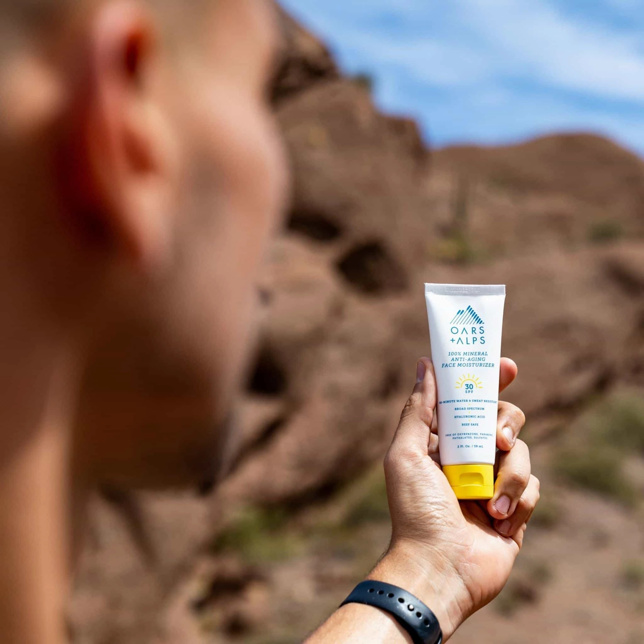 100% Mineral Anti-Aging Face Moisturizer with SPF 30 From Oars   Alps
