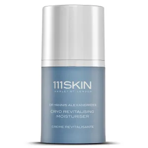 111SKIN Cryo Revitalising Moisturiser, Hydrating Gel Face Cream with Hyaluronic Acid, Ginseng Complex & ATP for Skin & Neck, Firming & Tightening Daily Face Moisturizer for All Skin Types, 1.69 fl oz