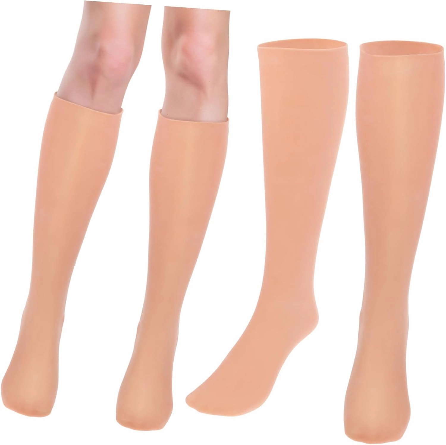 1Pair Moisturizing Foot Socks Long Softening Care for Cracked Heels Exfoliating Foot Cover for Women Nourishing and Repairing for Foot Skin Care and Hydration