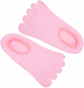 1Pair Moisturizing Socks with Essential Oils Reusable Gel Foot Masks for Softening and Hydrating Lightweight and Compact Design for Home