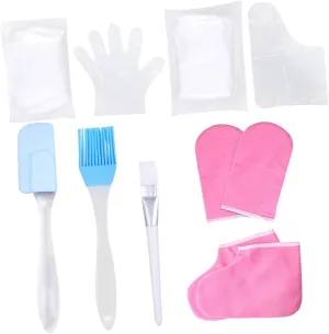 1set Moisturizing Gloves for Hand Care Exfoliating Scrub Foot for Professional Paraffin Wax Warmer Accessories