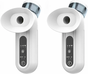 2025NEW Eye Steamer，Portable Eye Mist Steamer for Dry Eye Relief – Heated Eye Mask & Mini Eye Hydrating Soothing Sprayer for Moisturizing & Cleaning (2*pcs)