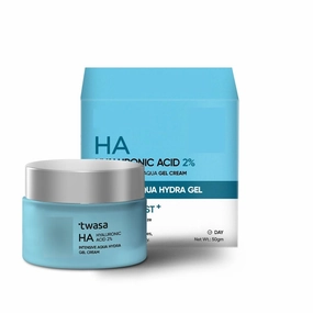 2% Hyaluronic Acid Gel Cream For Deep Hydrate, Moisturize & Nourish Your Skin | Helps to Reduces Wrinkles, Boost Skin Elasticity | Oil Free Moisturizer | All Skin Types | 50g
