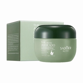 2 Pack For Sadoer Avocado Silky Moisturizing Facial Cream,Moisturizing Nourishing Face Moisturizers,Firming Hydrating Facial Creams Lotion,Facial Skin Care Products,Brighten skin tone 50g