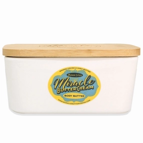 32oz. of MiracleButterCream Pre-Filled Ceramic Butter Keeper