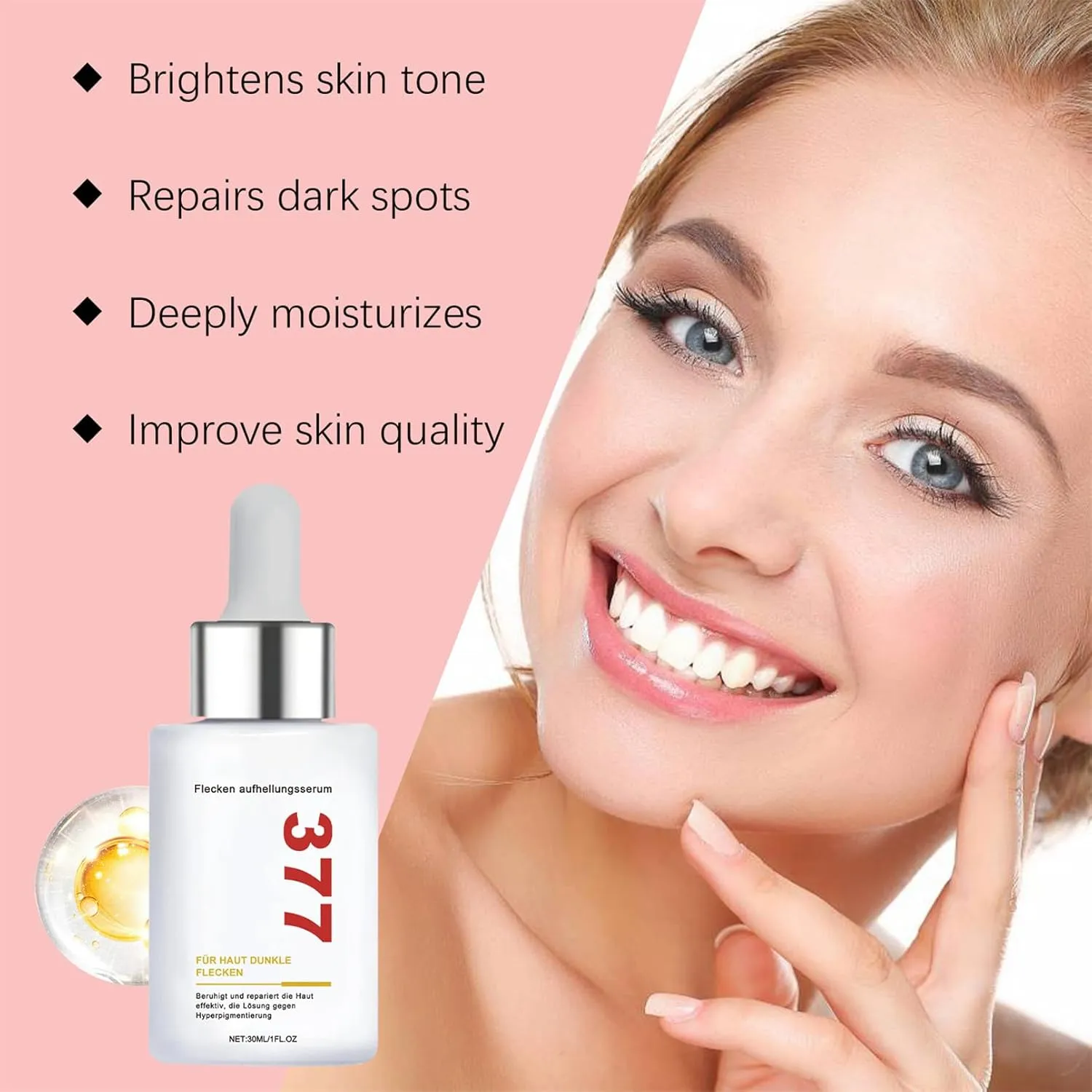 377 Anti wrinkle Serum, Anti-Wrinkle Firming Serum, 377 Anti-Wrinkle Firming Rejuvenating Girl's Skin, Reduce Fine Lines Firms Skin, Hydrate & Moisturize for All Skin Types (2)