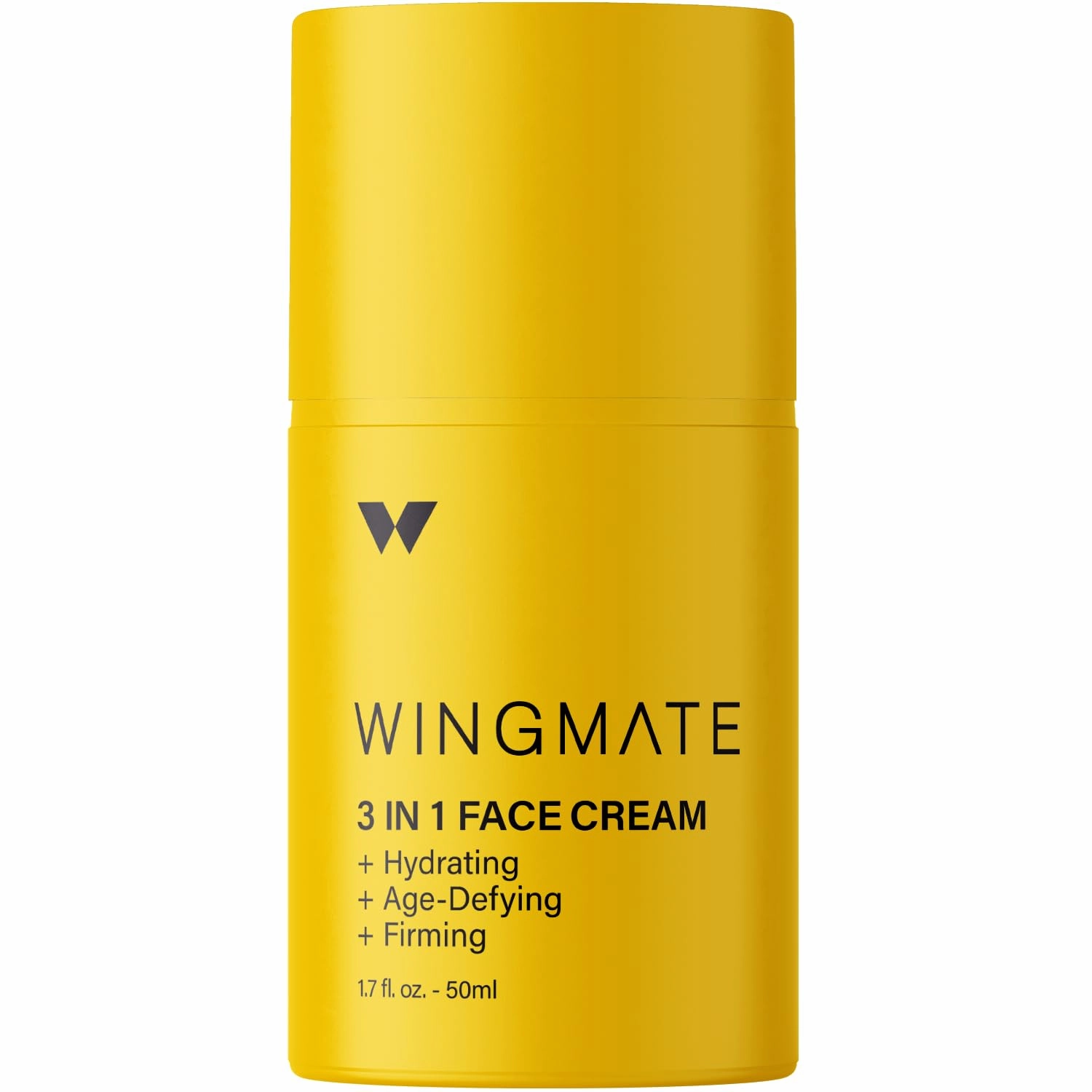 3-in-1 Men's Daily Longevity Face Cream with Sequoia Extract: Hydrating, Wrinkle-Reducing, Firming - Fragrance-Free, 1.7 Fl oz