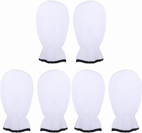 3pairs Women Lotion Cover Warming Paraffin Gloves Care Hand Spa Hot Essential Heat Heated Mittens Gel Dry, Skin Opening Covers Larger for