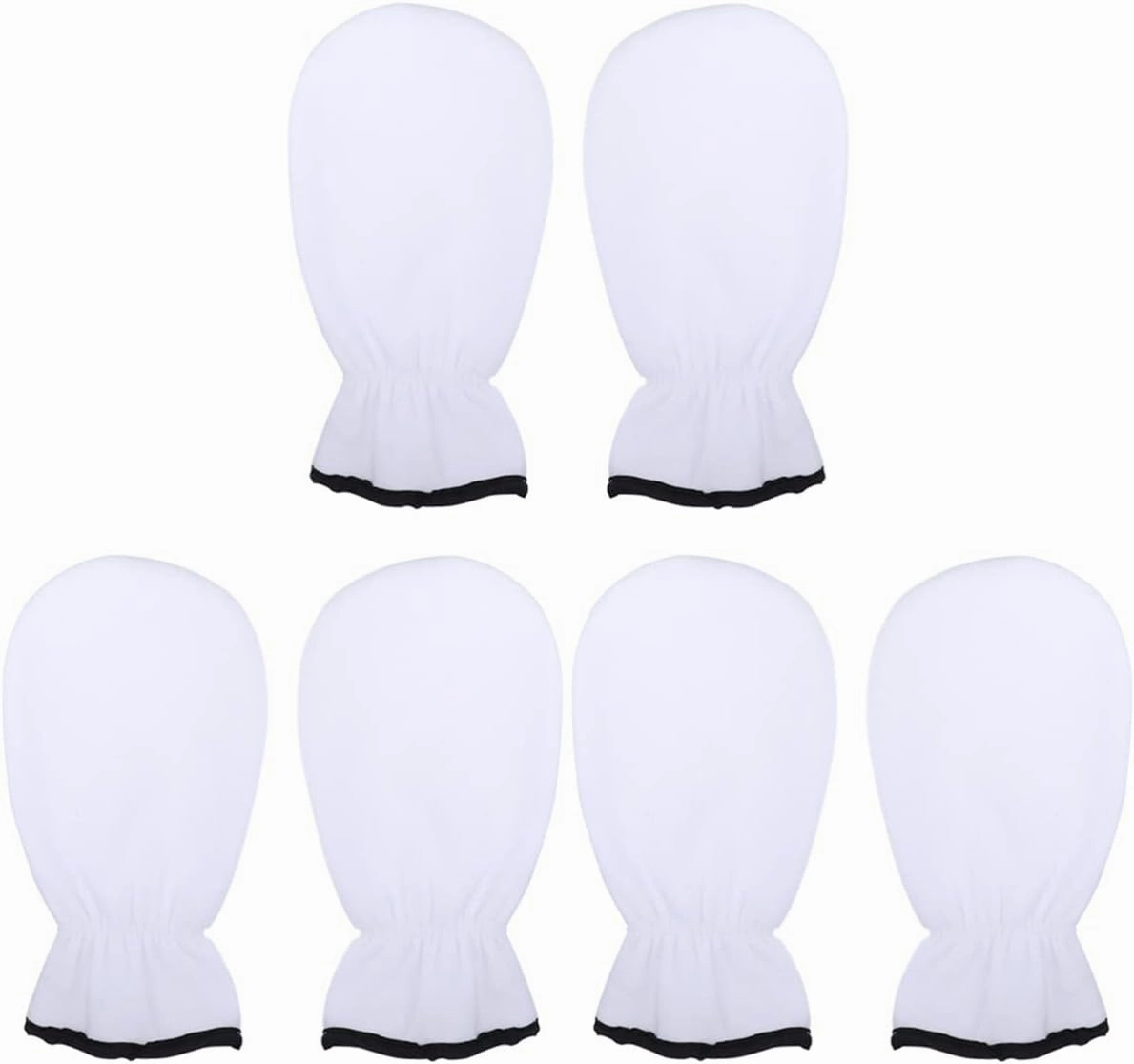 3pairs Women Lotion Cover Warming Paraffin Gloves Care Hand Spa Hot Essential Heat Heated Mittens Gel Dry, Skin Opening Covers Larger for