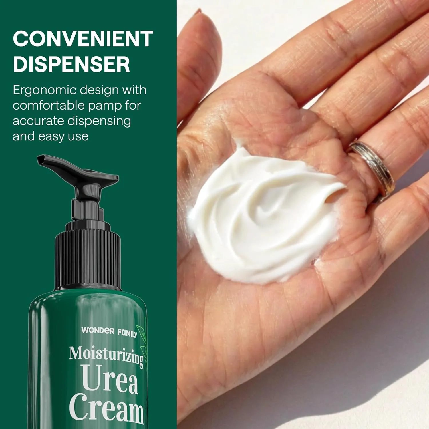 40% Urea Cream for Feet with 2% Salicylic Acid Aloe Tea Tree Oil for Skin - Athletes Foot Cream Extra Strength - Dry Hand Cream for Dry Cracked Hands - Urea Cream 40 Percent, 2 Pack