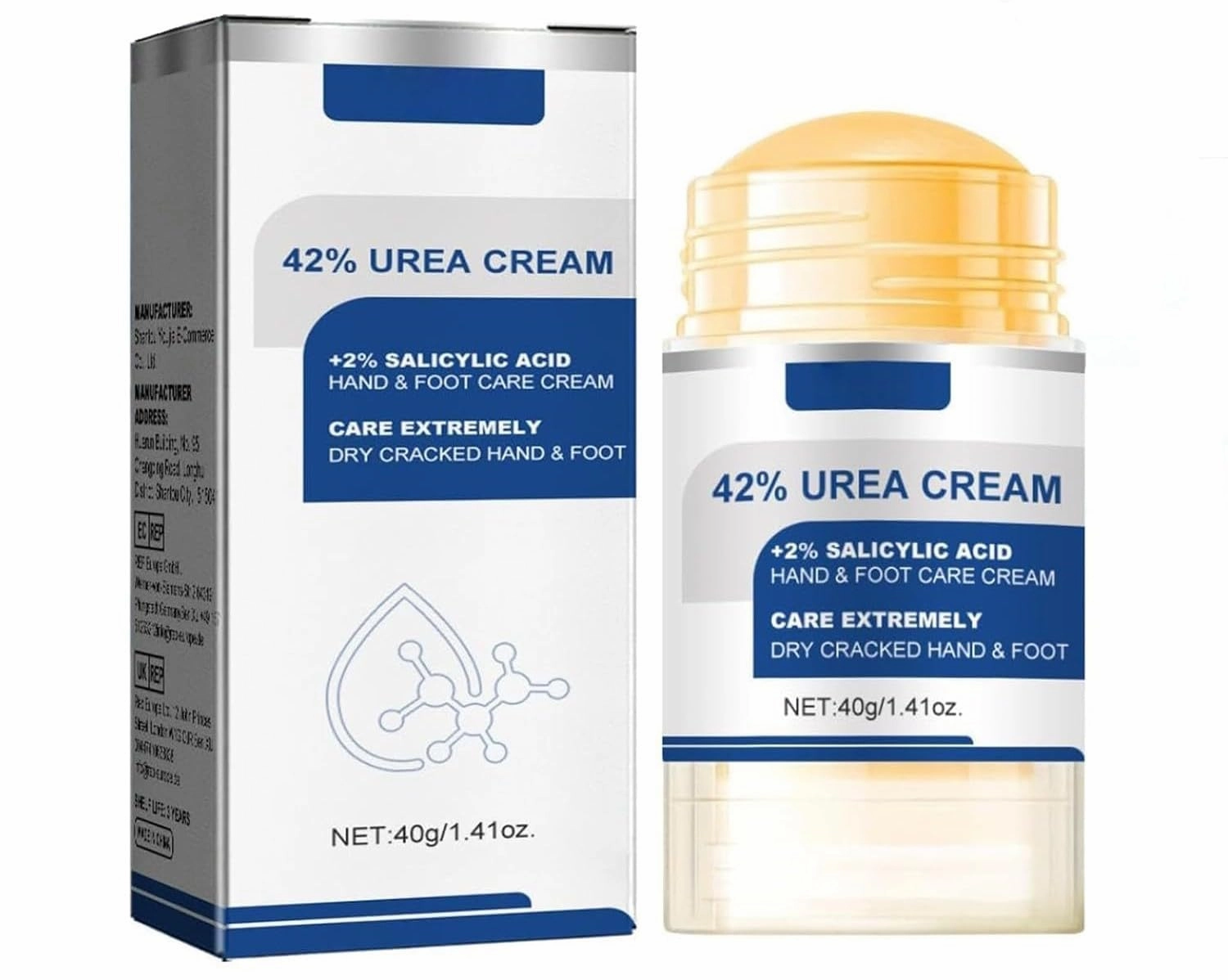 42% Urea Cream for Dry Feet and dry cracked hands,Heel Stick for Cracked Feet,Moisturizer for Feet & Hands.Feet Lotion for Dry and Cracked Skin