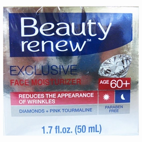 60  Exclusive Day & Night Face Moisturizer Cream Diamond and Pink Tourmaline