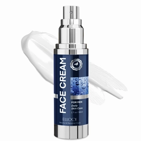 6 in 1 Mens Face Moisturizer: Face Cream for Men Mens Face Moisturizer - Eye bags Treatment Anti Aging Face Lotion - After Shave Lotion for Men Advanced Formula 1.7oz