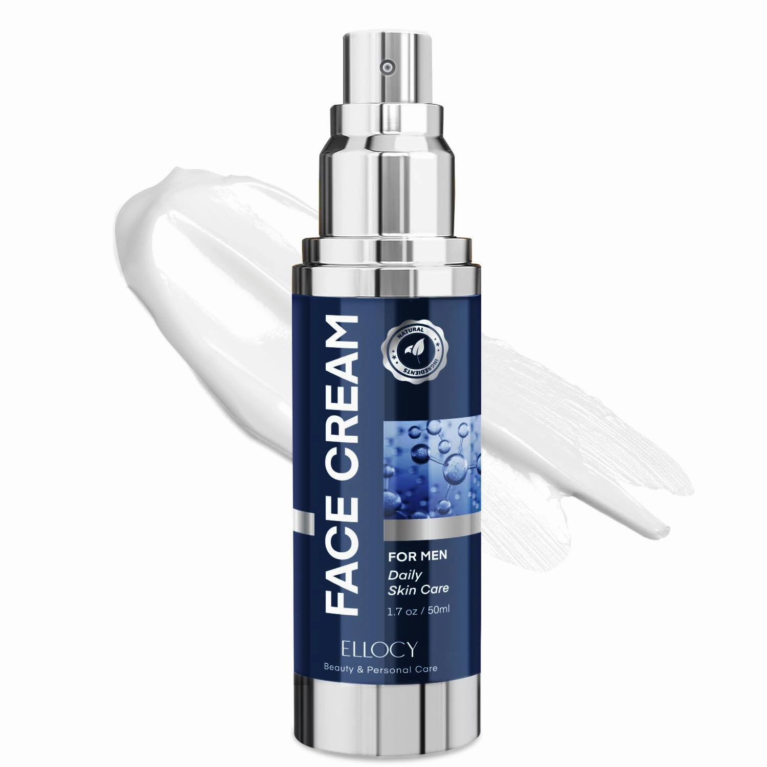6 in 1 Mens Face Moisturizer: Face Cream for Men Mens Face Moisturizer - Eye bags Treatment Anti Aging Face Lotion - After Shave Lotion for Men Advanced Formula 1.7oz