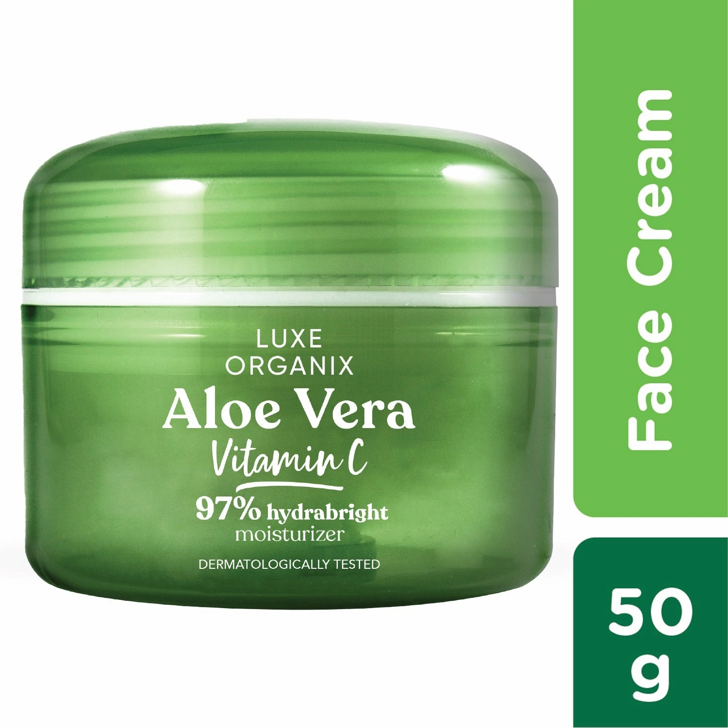 97% Aloe Vera All Day Moisture & Whitening Cream with Vitamin C