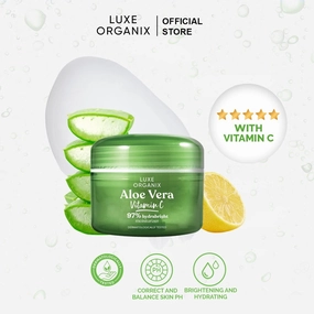 97% Aloe Vera All Day Moisture & Whitening Cream with Vitamin C