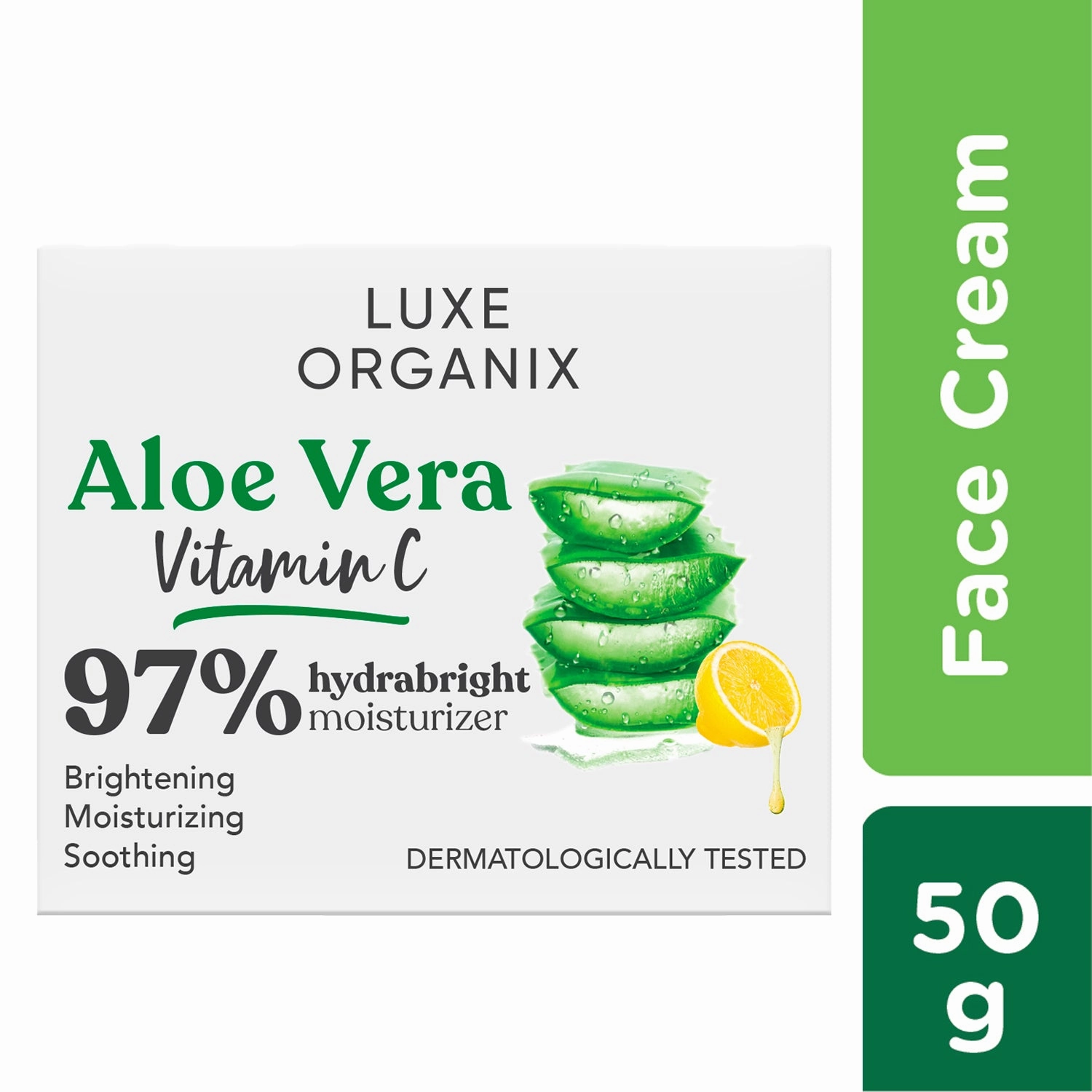 97% Aloe Vera All Day Moisture & Whitening Cream with Vitamin C