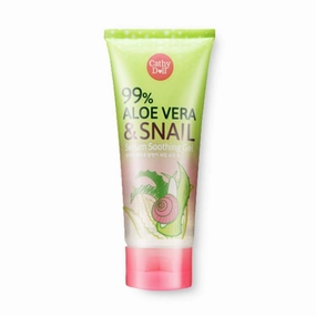 99% Aloe Vera & Snail Serum Soothing Gel 300 g.