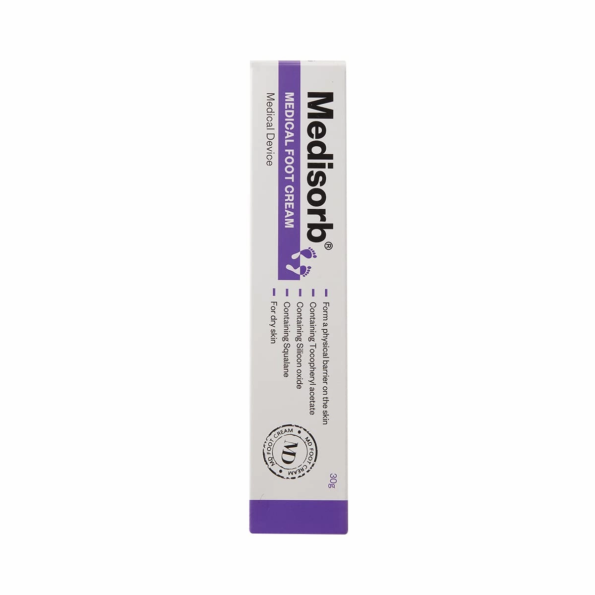 [Won Biogen] Medisorb Medical Foot Cream, Gel Type Foot Moisturizer, Vitamin E Foot Cream (100g, 3.52oz)
