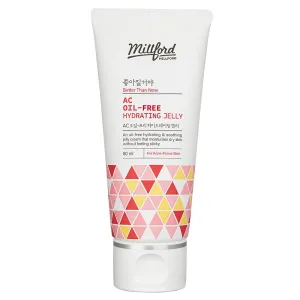 AC Oil-Free Hydrating Jelly 2.7Oz, 80ml, Oil Free Facial Moisturizer for Acne-Prone Skin, Niacinamide 2%, Unscented, Mild, Soothing Cream, Non Greasy Moisturizer, Korean Skincare