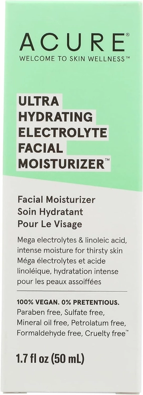 ACURE Ultra Hydrating Electrolyte Facial Moisturizer, 1.7 FZ