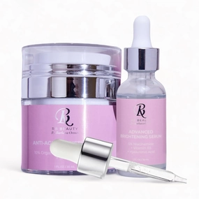 Advanced Brightening Serum   Anti-Aging Moisturizer. Lightweight Hydrating Serum Powerful Anti-Aging Moisturizer to Improve Skin Tone, Texture & Moisture