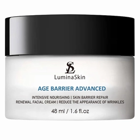 Age Barrier Advanced Face Cream - Skin Barrier Repair & Interrupter Age, Anti-Aging Moisturizer with Shea Butter, Blueberry Extract, Pomegranate & More