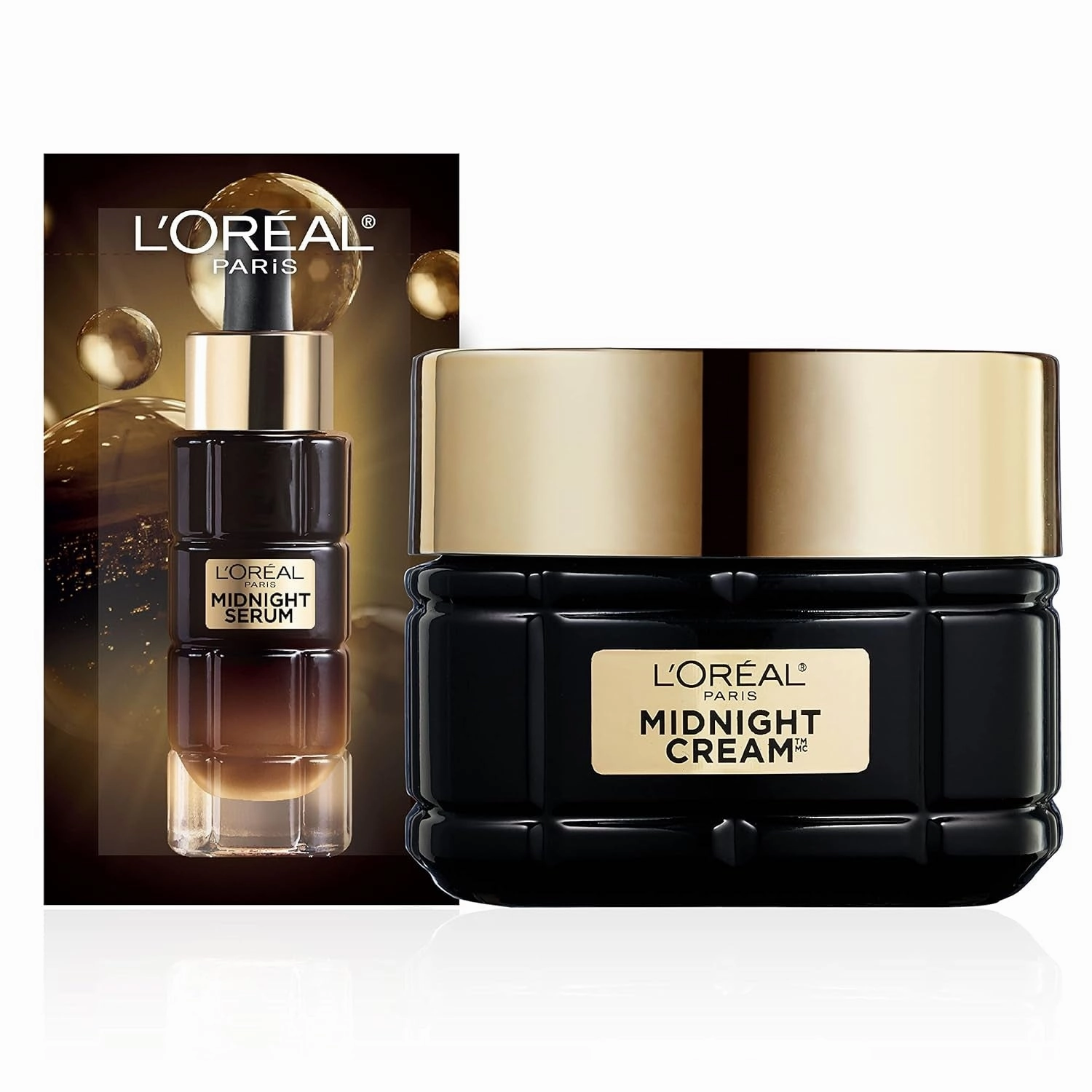 Age Perfect Anti-Aging Midnight Cream, Reduce Wrinkles & Firm 1.7Oz   Serum Sample