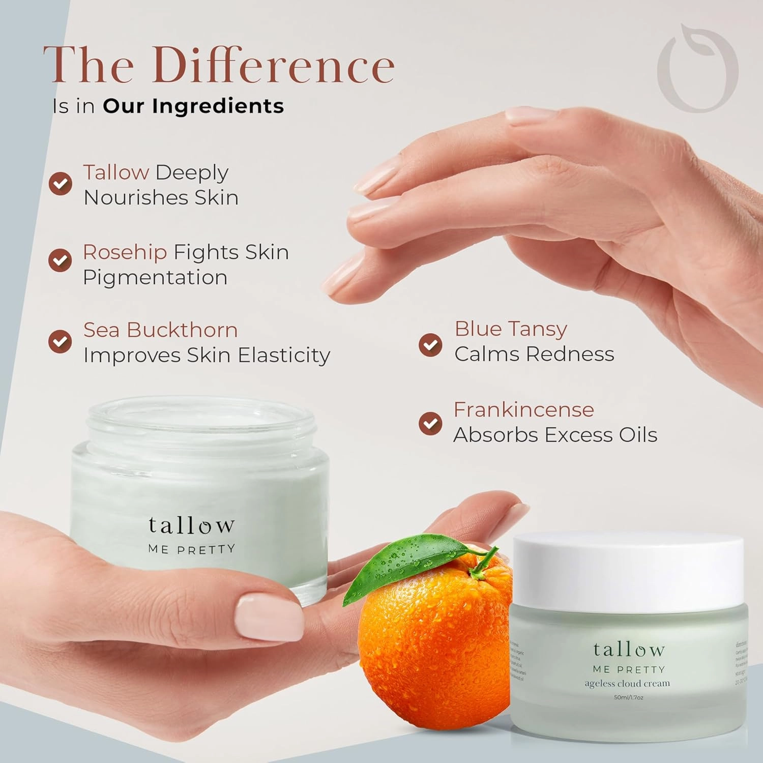 Ageless Cloud Cream, Powerful Nourishing Face Cream for Women, Improves Overall Texture & Boosts Skin Elasticity, Powered by Essential Fatty Acids, 1.7 Oz