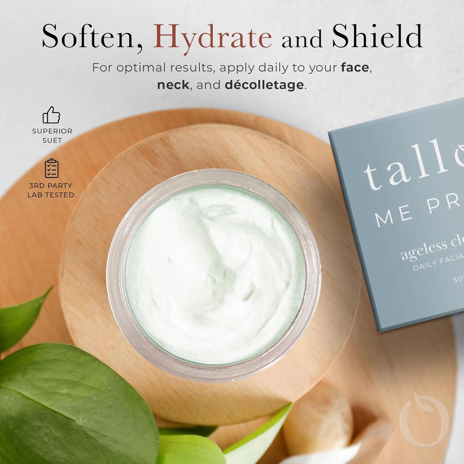 Ageless Cloud Cream, Powerful Nourishing Face Cream for Women, Improves Overall Texture & Boosts Skin Elasticity, Powered by Essential Fatty Acids, 1.7 Oz