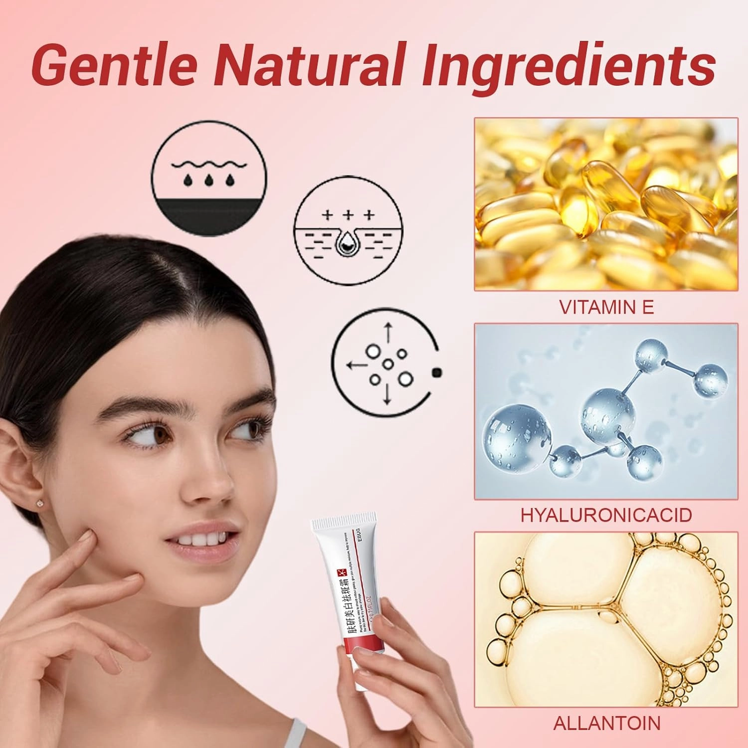 Aimierbuy Whitening Freckle Cream, Fuyan Whitening and Anti-Freckle Cream, Chinese Herbal Ingredients, Lightens Spots, Whitenings Moisturizer Skin Renewing for Men and Women (2pcs, 1)