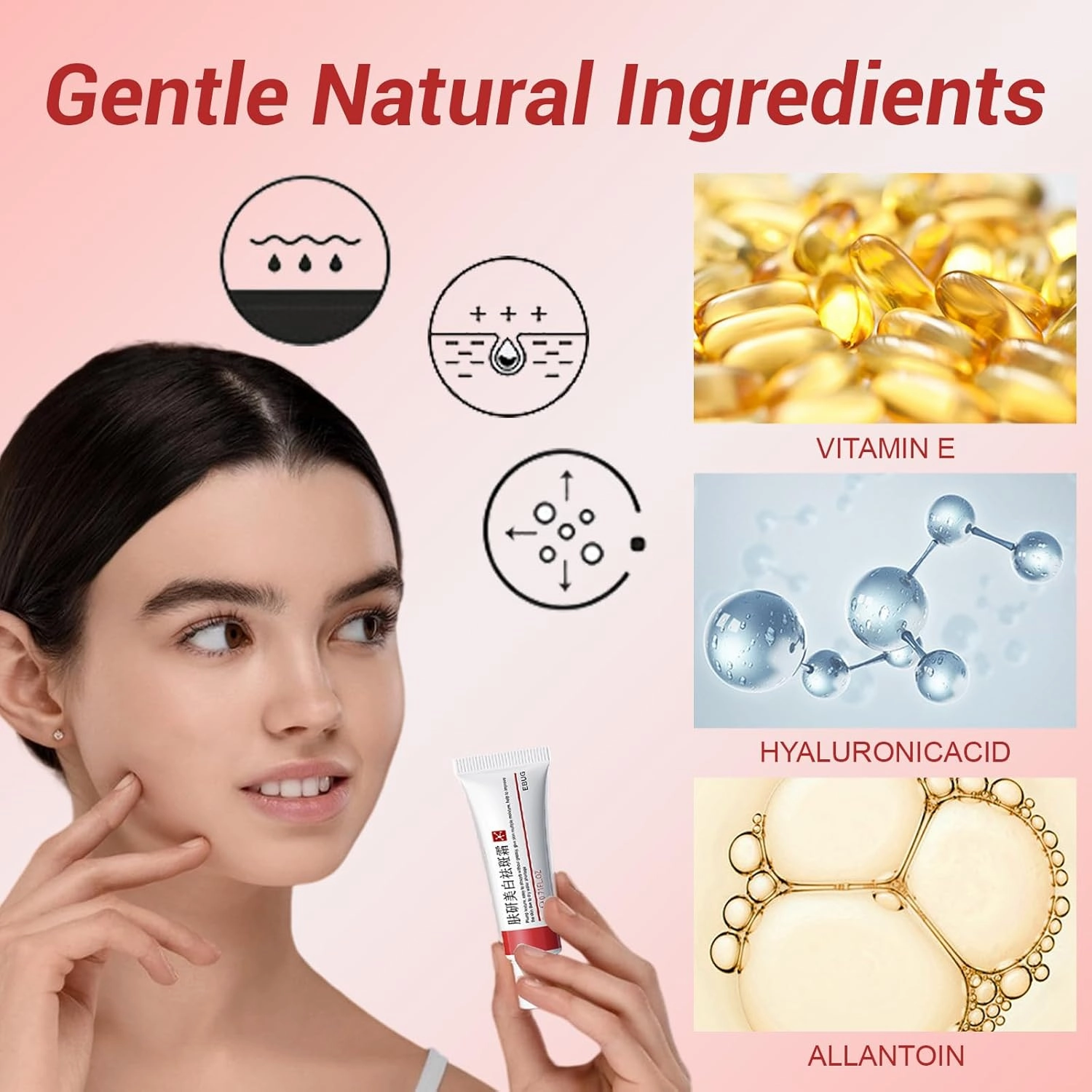 Aimierbuy Whitening Freckle Cream, Fuyan Whitening and Anti-Freckle Cream, Chinese Herbal Ingredients, Lightens Spots, Whitenings Moisturizer Skin Renewing for Men and Women (2pcs, 1)