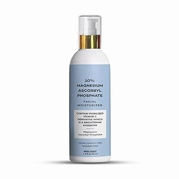 AK 10% Magnesium Ascorbyl Phosphate Facial Moisturizer | Brightening | Hydrating – 50ml,1.69 Fl Oz