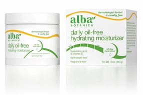ALBA BOTANICA Moist,Oil FR,Aloe&GRN Tea, 3 FZ