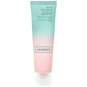 Algenist ALIVE Prebiotic Balancing Moisturizer SPF15 - Moisturizing Mineral Sunscreen for Face, Neck & Chest with Prebiotics - Zinc Oxide Facial Sunscreen (50ml / 1.7oz)