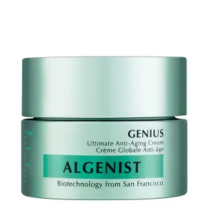 Algenist GENIUS Ultimate Anti-Aging Cream - Vegan Firming & Smoothing Moisturizer with Alguronic Acid & Microalgae Oil - Non-Comedogenic & Hypoallergenic Skincare