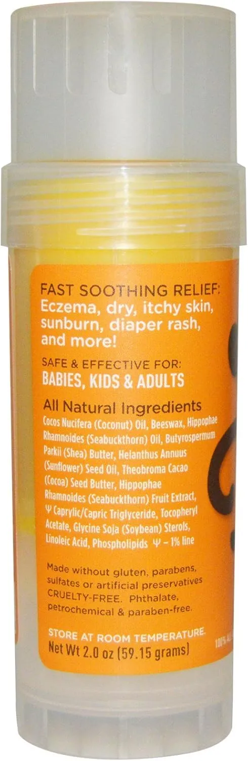 All Natural Skin Care for Kids, Babies, Adults for Dry, Cracked Skin, Skin Irritation, Rashes, Healing Balm 2 oz