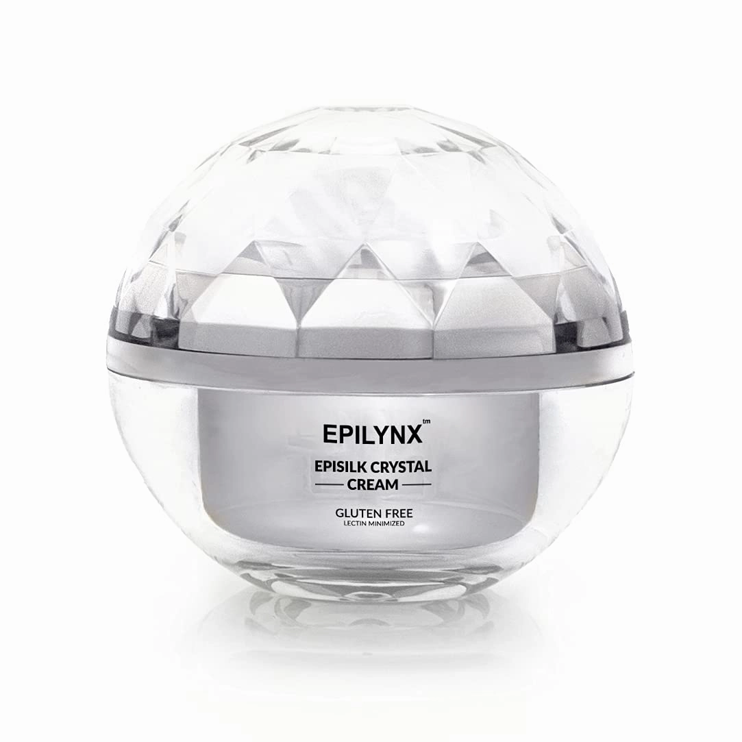 Allergen Free for Sensitive Skin EpiSilk Crystal Day Anti Aging Face Moisturizer - Reduces Redness and Dryness - Formulated with Silk Peptides by Dr. Liia