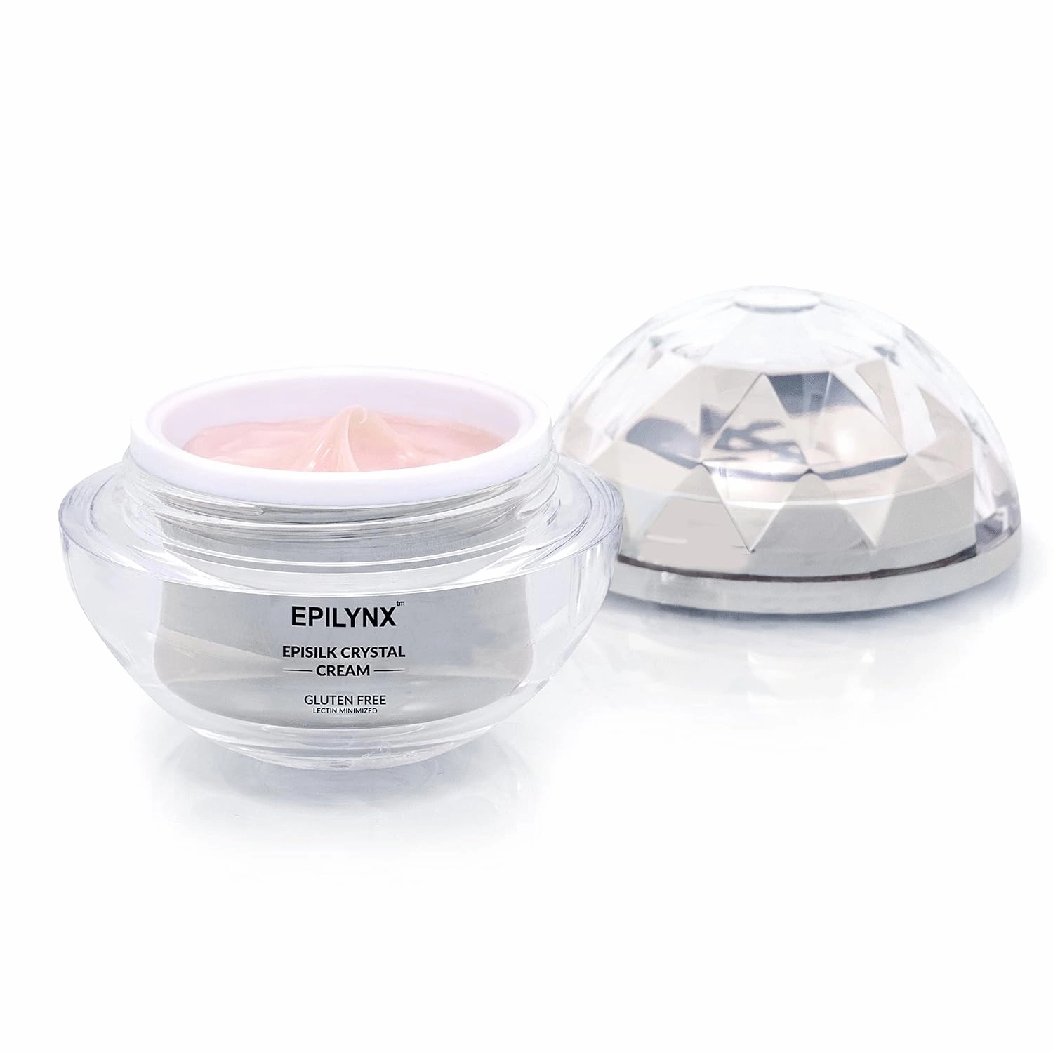 Allergen Free for Sensitive Skin EpiSilk Crystal Day Anti Aging Face Moisturizer - Reduces Redness and Dryness - Formulated with Silk Peptides by Dr. Liia