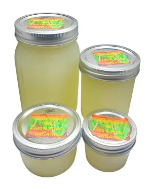 Aloe Vera Gel 100% Pure Natural (Unprocessed) Organic, no additives, chemicals, or water added. Just pure aloe vera (16 oz)