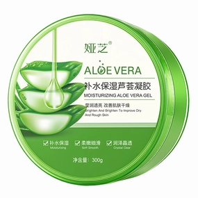 Aloe Vera Gel 300g Natural Aloe Gel Sun Relief Moisturizer Organic Vera for Face & Body Soft and Soothing Sensitive Skin HydrationVera