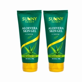 Aloe vera Skin Moisturizing Gel Provides Radiant, Glowing Look Skin |100 gm (Pack of 2)