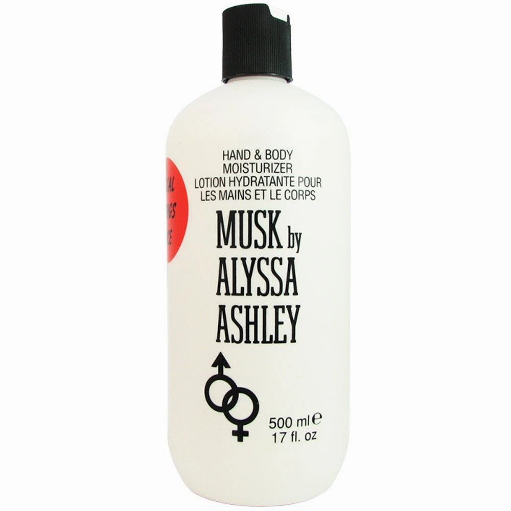 Alyssa Ashley Musk Hand Body Lotion - Hand Lotion for Dry Hands - Body Cream for Women and Men - Hydrating Cream for Smooth Skin - 16.9 oz