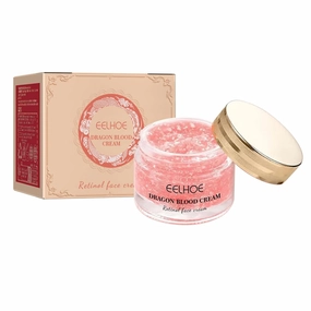 AMALIA Retinol Face Cream, Anti-Aging Moisturizer with Hyaluronic Acid, Collagen and Aloe for Fine Lines and Wrinkles