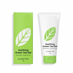 AMC Essenti.als Soothing Green Tea Oil Free Face Moisturizer for,AcneProne,Hydrates, Brightens and Antioxidant, Lightweight, Non-Sticky, 50g