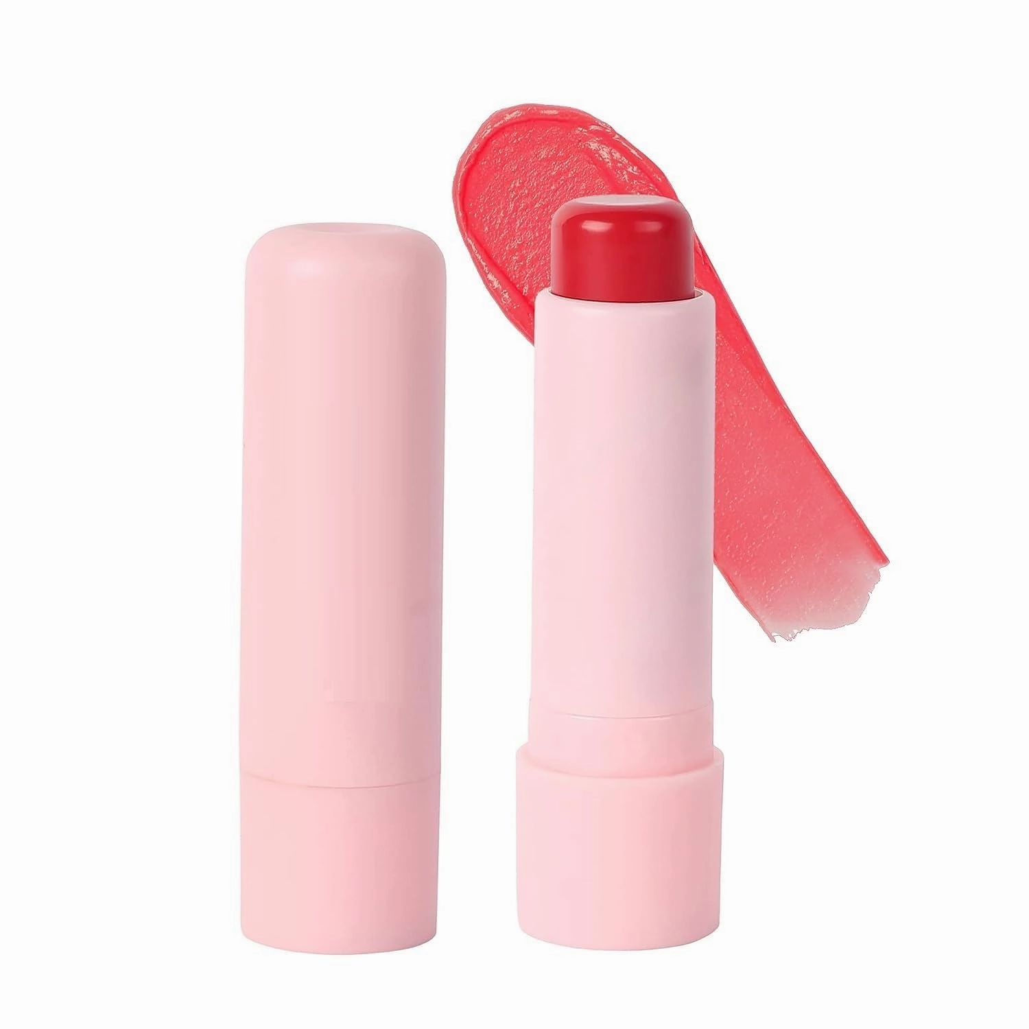 AMC Nourishing Lip Balm,02 Cherry (Cherry Red) Tinted Lip Moisturizer For Dry & Chapped Lips Enriched With Castor Oil, SPF Infused Lip Care For Women 4.5gm