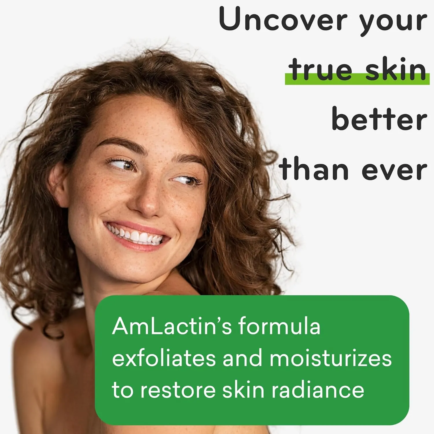 AmLactin Daily Nourish 12% - 14.1 oz Body Lotion with 12% Lactic Acid - Exfoliator and Moisturizer for Dry Skin (Packaging May Vary)​
