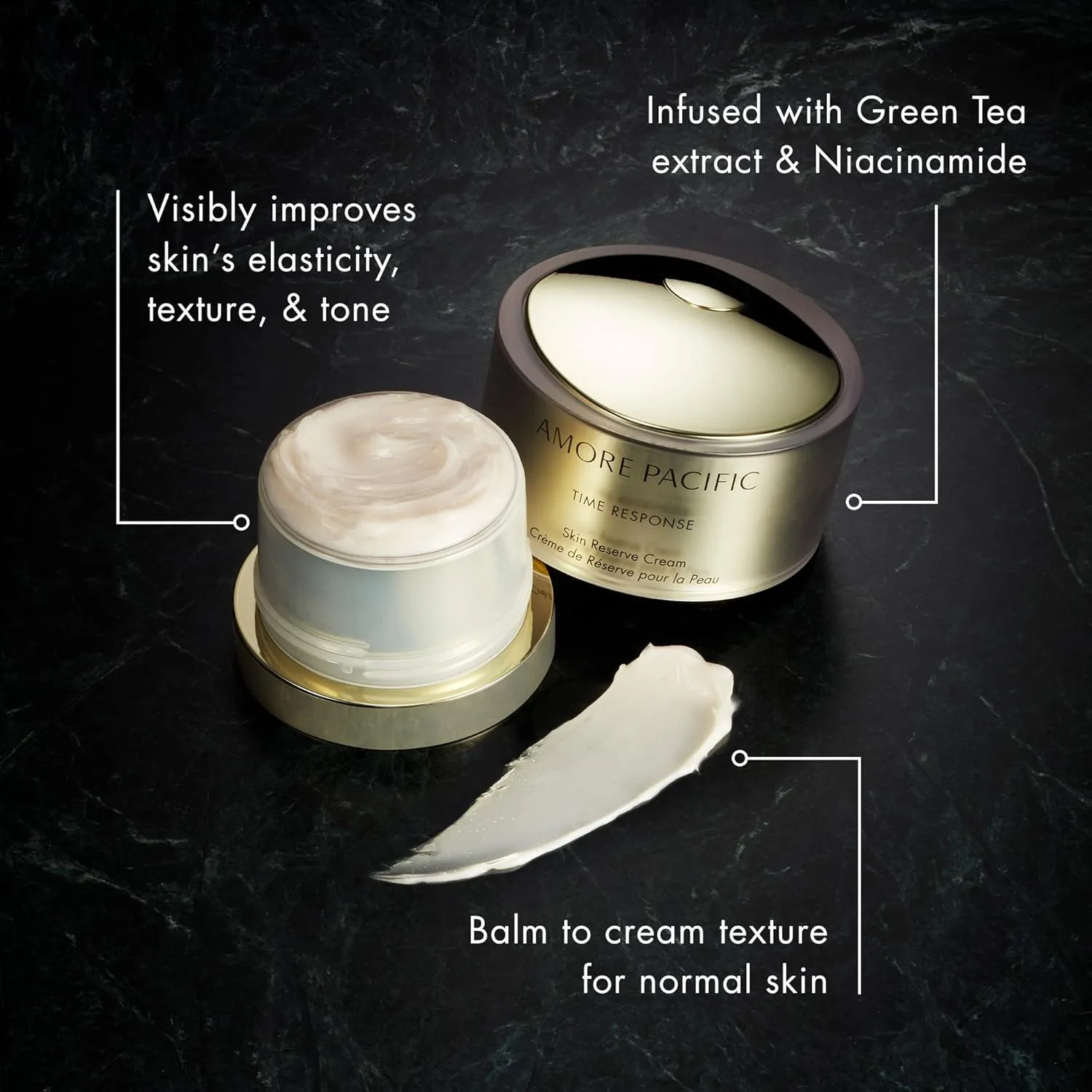 AMOREPACIFIC Time Response Skin Reserve Gel Cream | Korean Face Moisturizer with Green Tea & Niacinamide